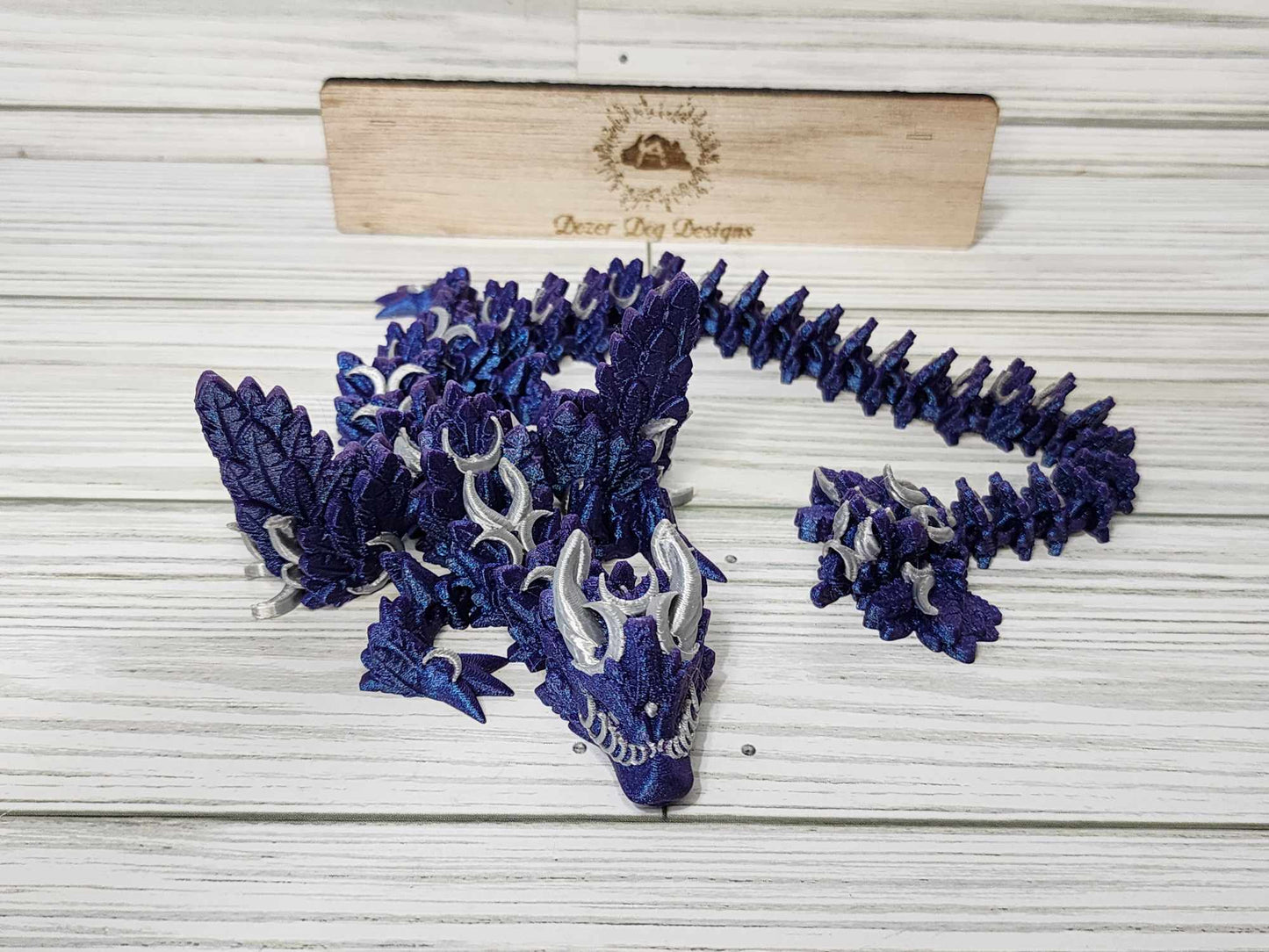 FULL Size Lunar Dragon Flexi 3D Print