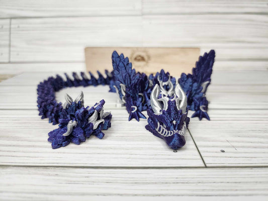 FULL Size Lunar Dragon Flexi 3D Print