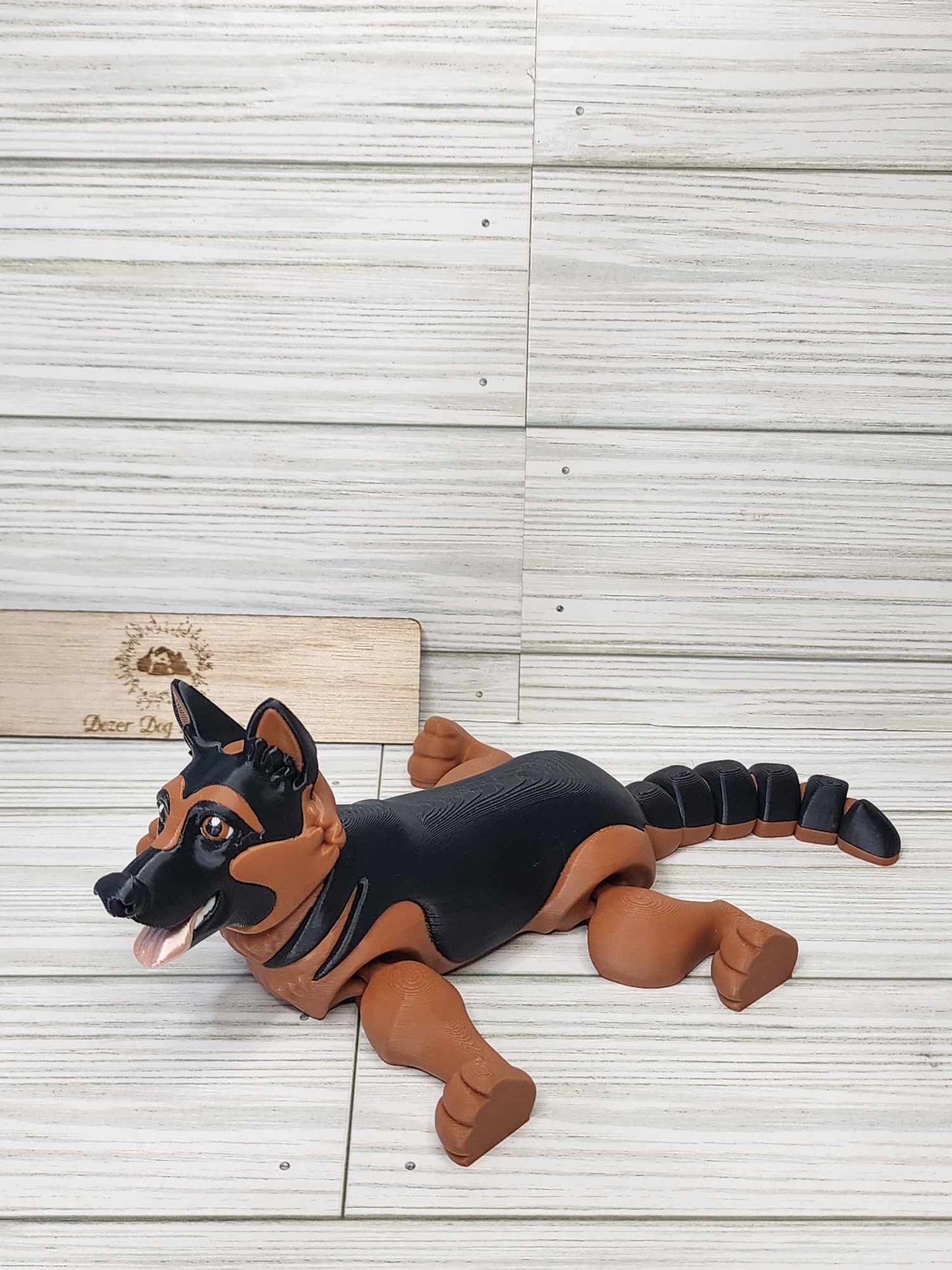 3D German Shepard Dog