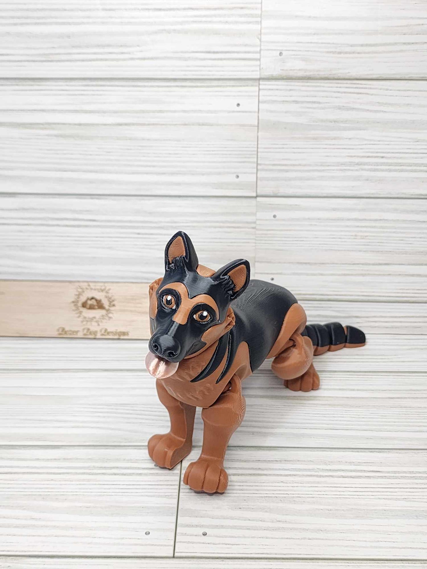 3D German Shepard Dog