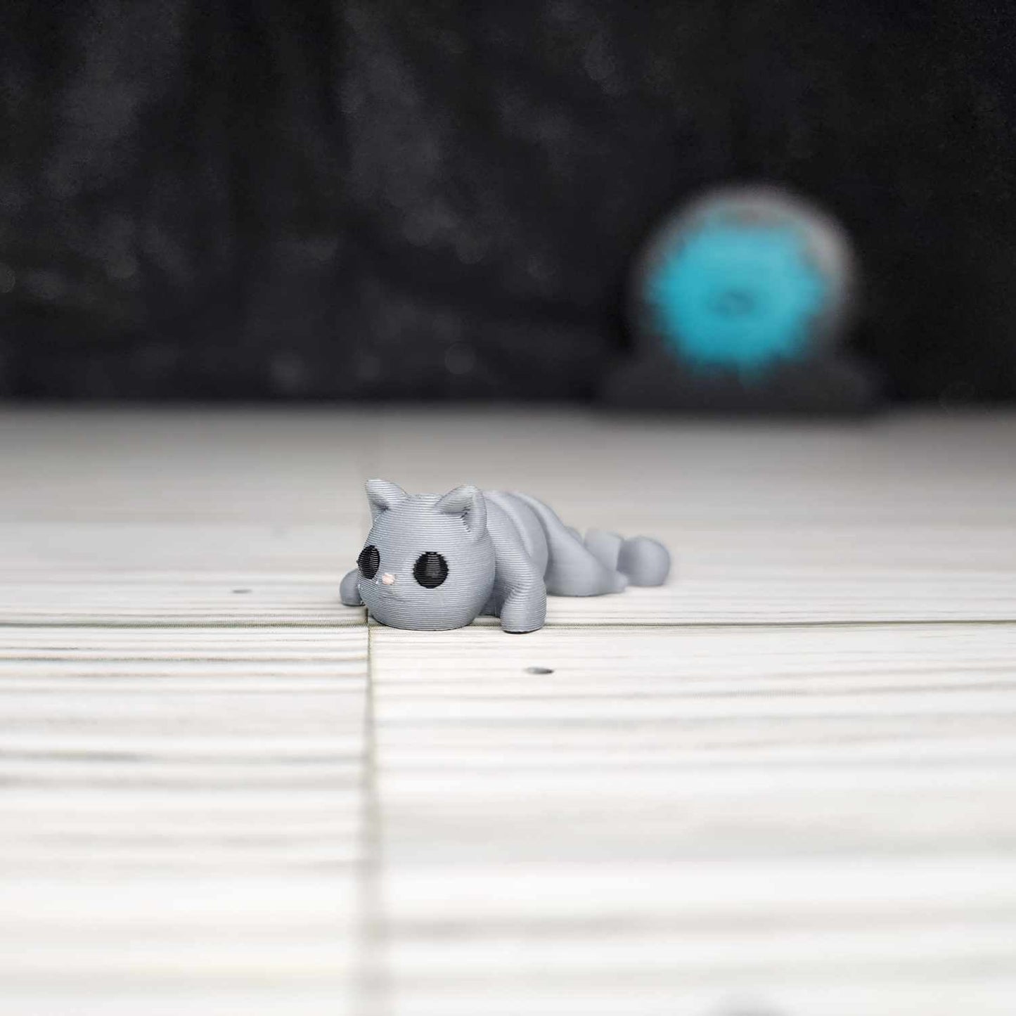 Tiny Flexi Cat 3D Print