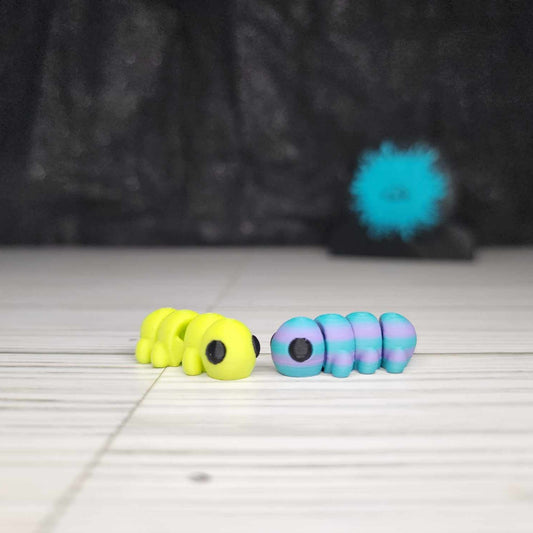 Tiny Flexi Caterpillar 3D Print