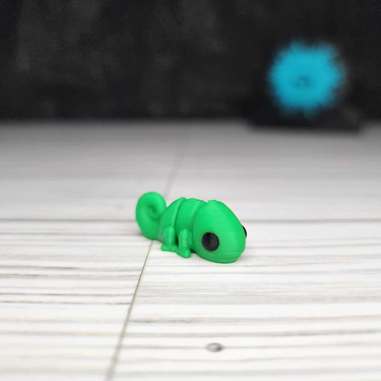 Tiny Flexi Chameleon 3D Print