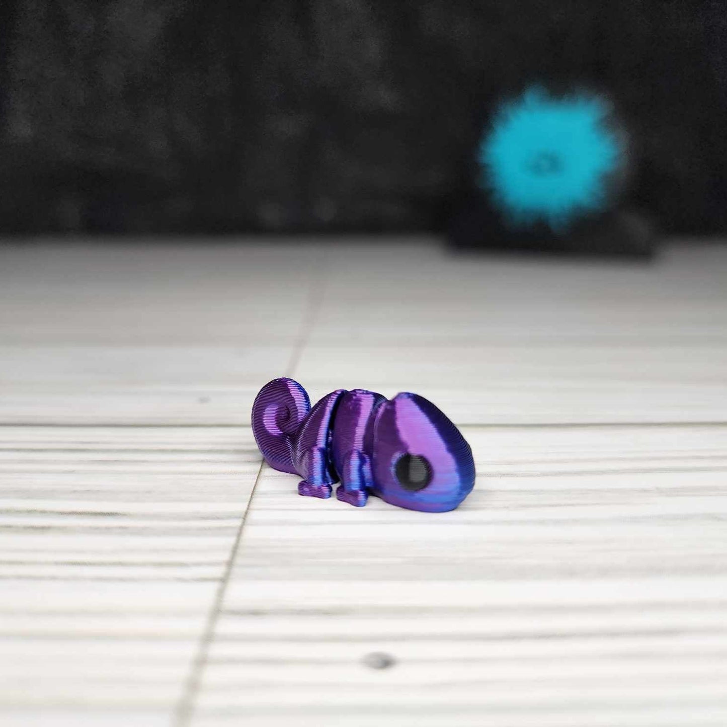 Tiny Flexi Chameleon 3D Print