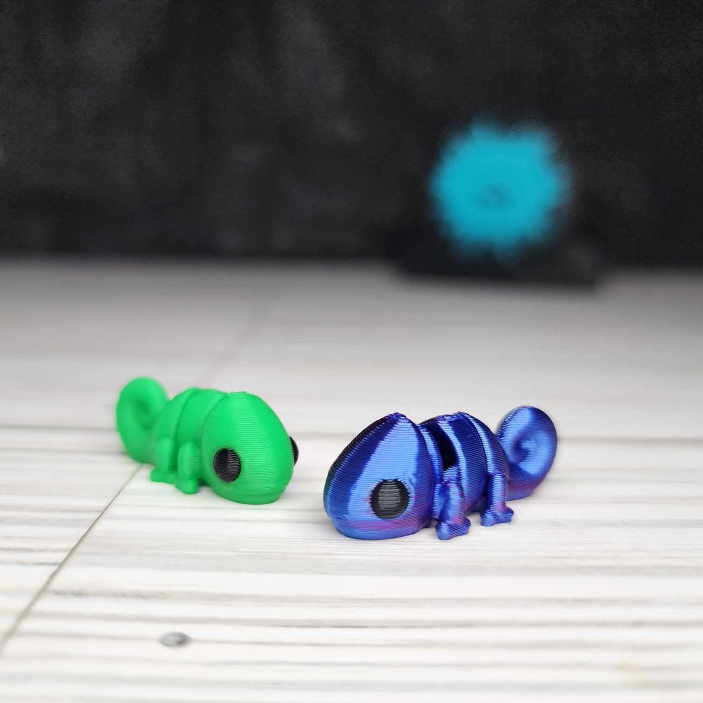 Tiny Flexi Chameleon 3D Print