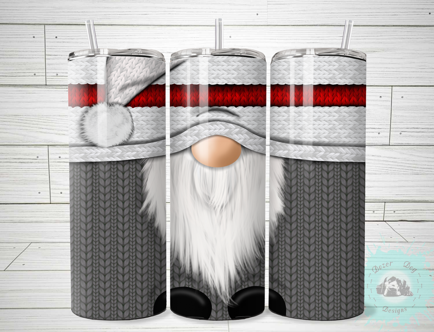 Grey Gnome SUBLIMATION 20oz Tumbler