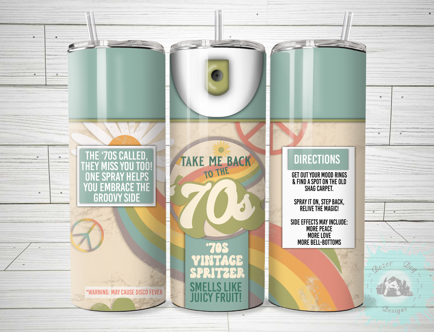 Spray Style SUBLIMATION 20oz Tumblers