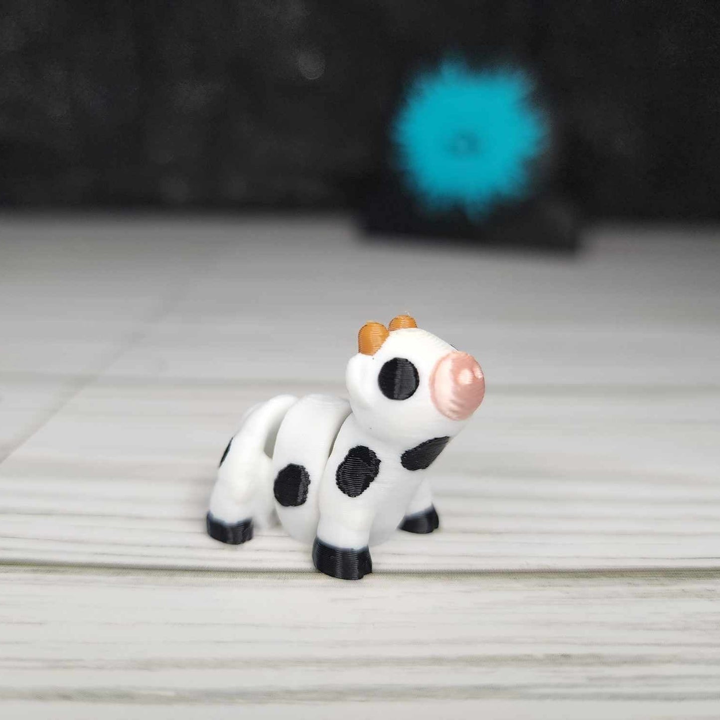 Tiny Flexi Cow 3D Print