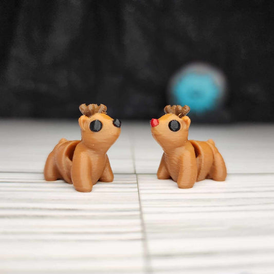 Tiny Flexi Reindeer 3D Print