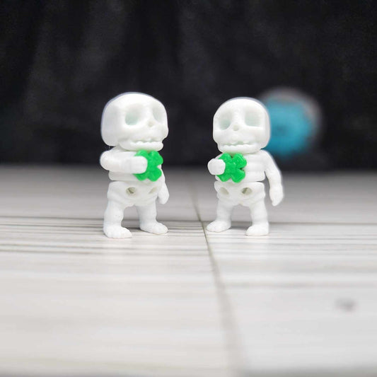 Tiny Flexi Skeleton - Clover 3D Print