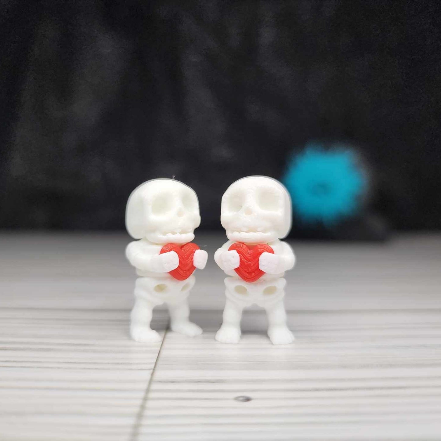 Tiny Flexi Skeleton - Heart 3D Print