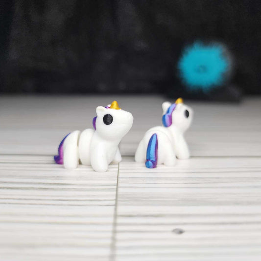 Tiny Flexi Unicorn 3D Print