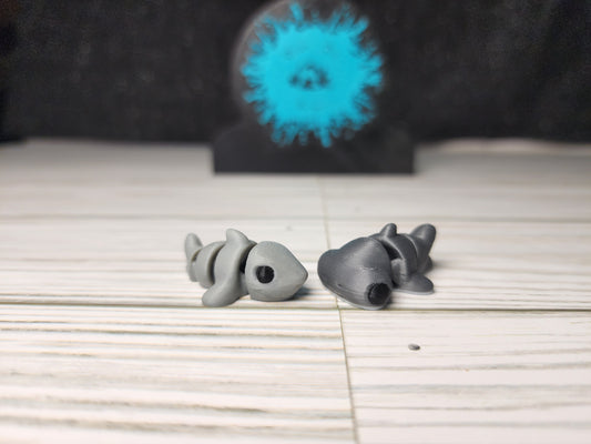 Tiny Flexi Shark 3D Print