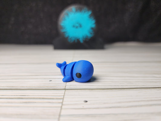 Tiny Flexi Whale Print