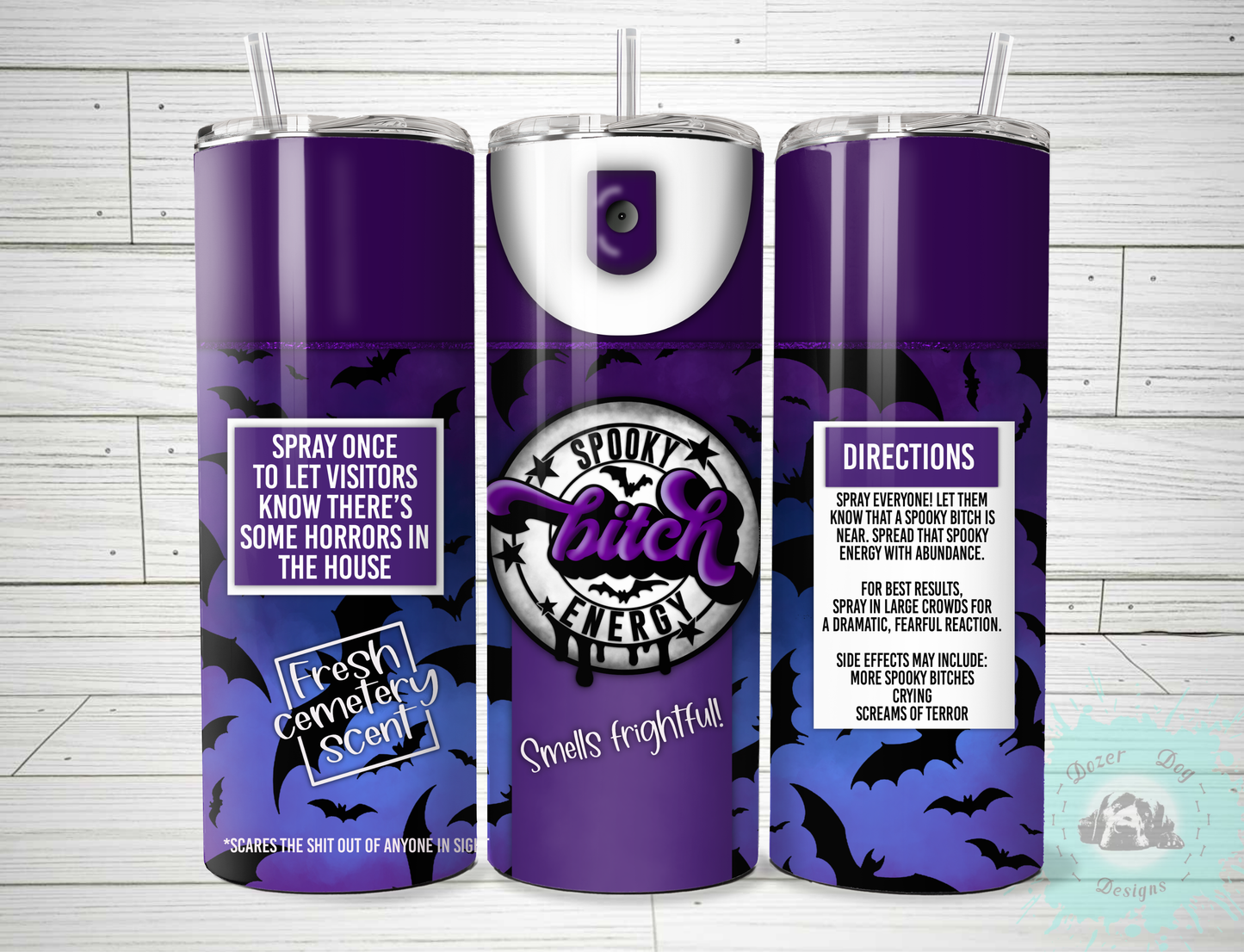 Spray Style SUBLIMATION 20oz Tumblers