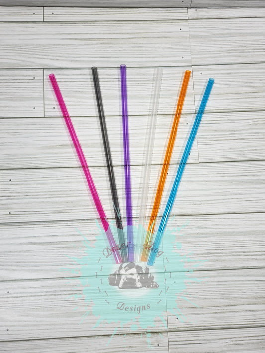 Colored Tumbler Straws