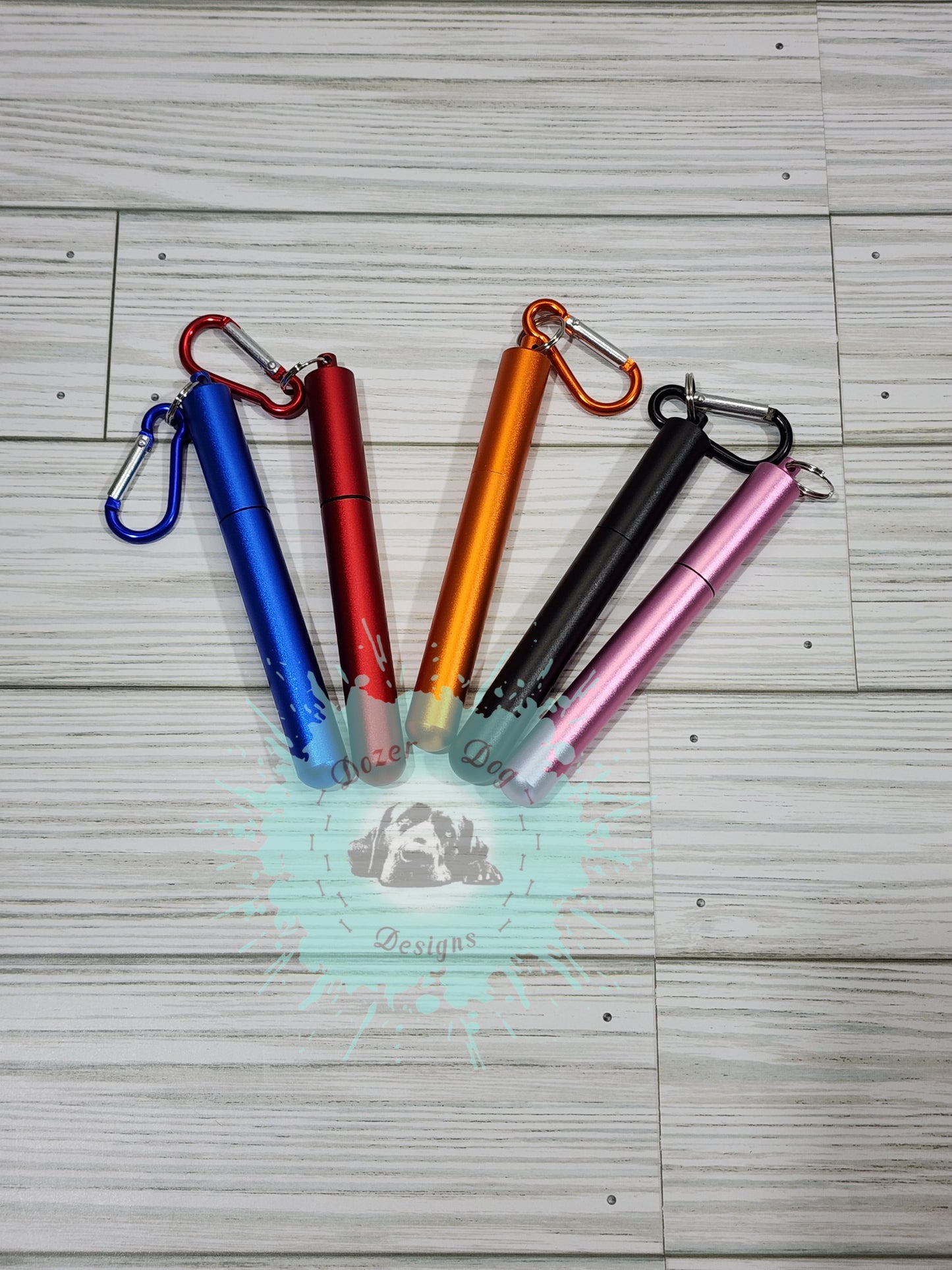 Telescoping Travel Tumbler Straws