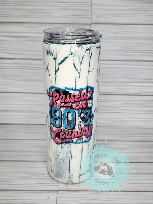 Raised on 90's Country 20 oz Tumbler