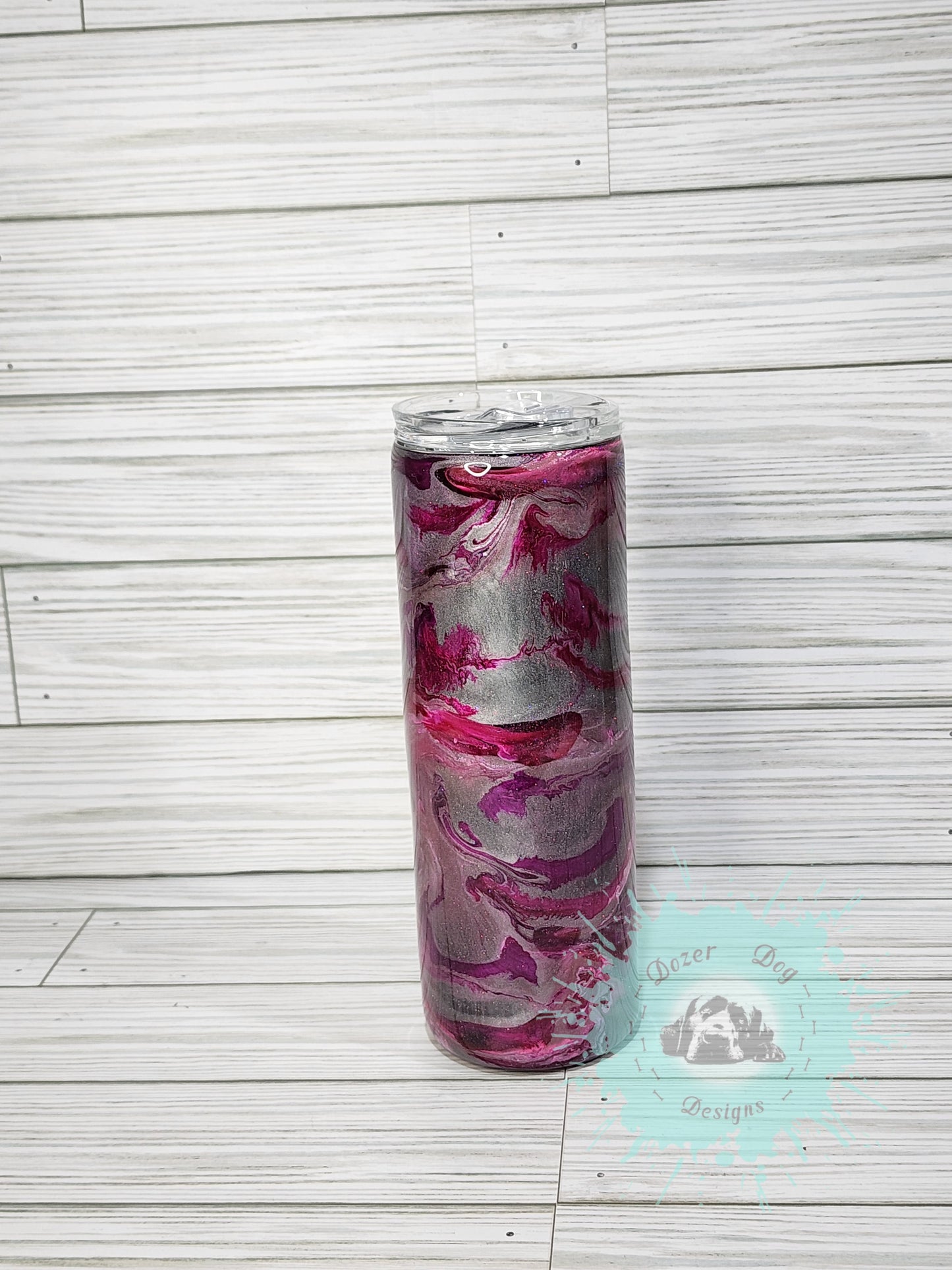 Alcohol Ink Swirl 20 oz Tumbler