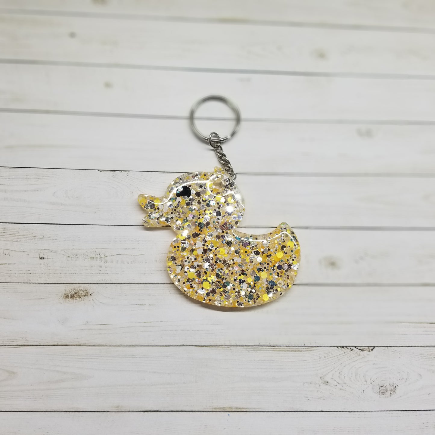 Custom Ducky Resin Keychain