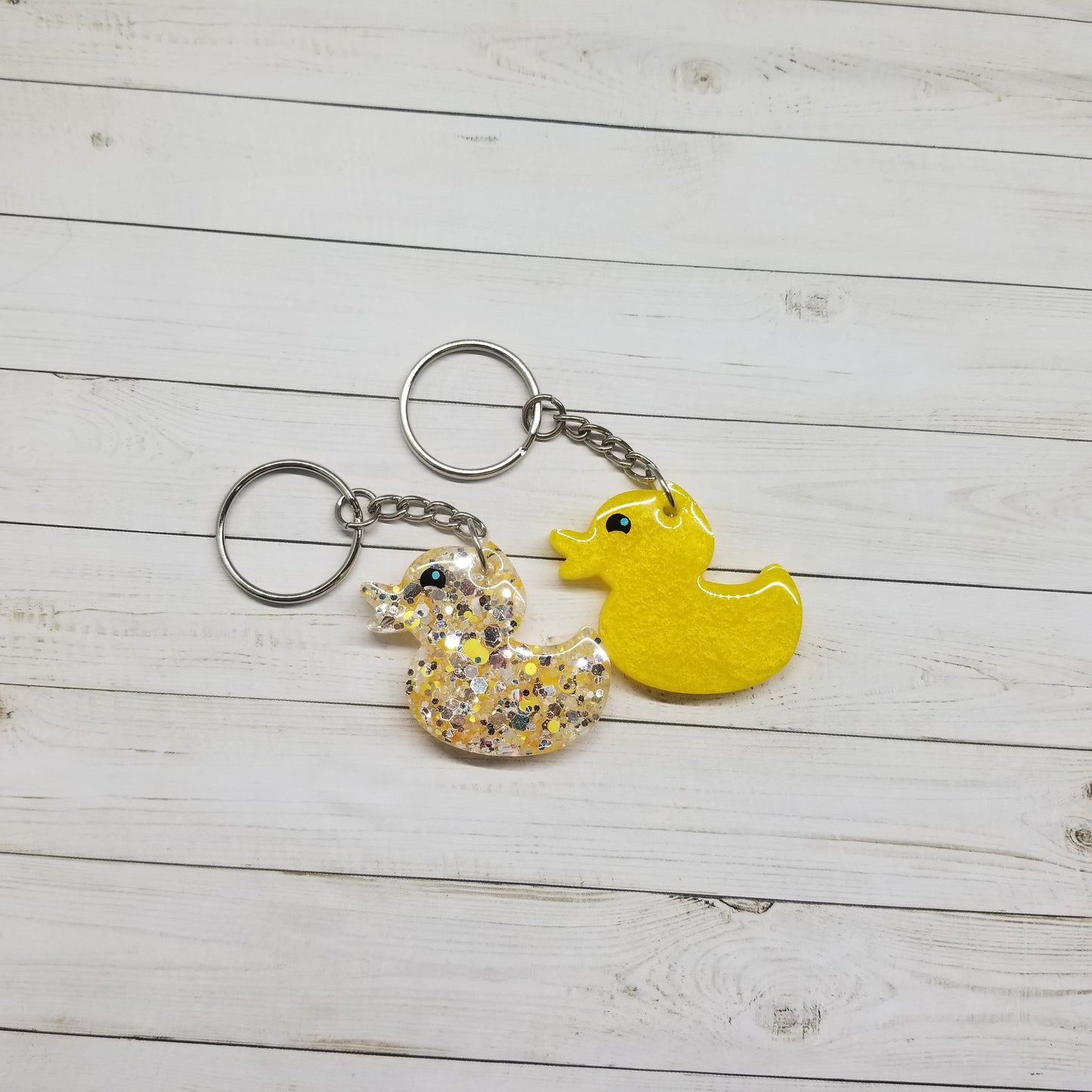 Custom Ducky Resin Keychain