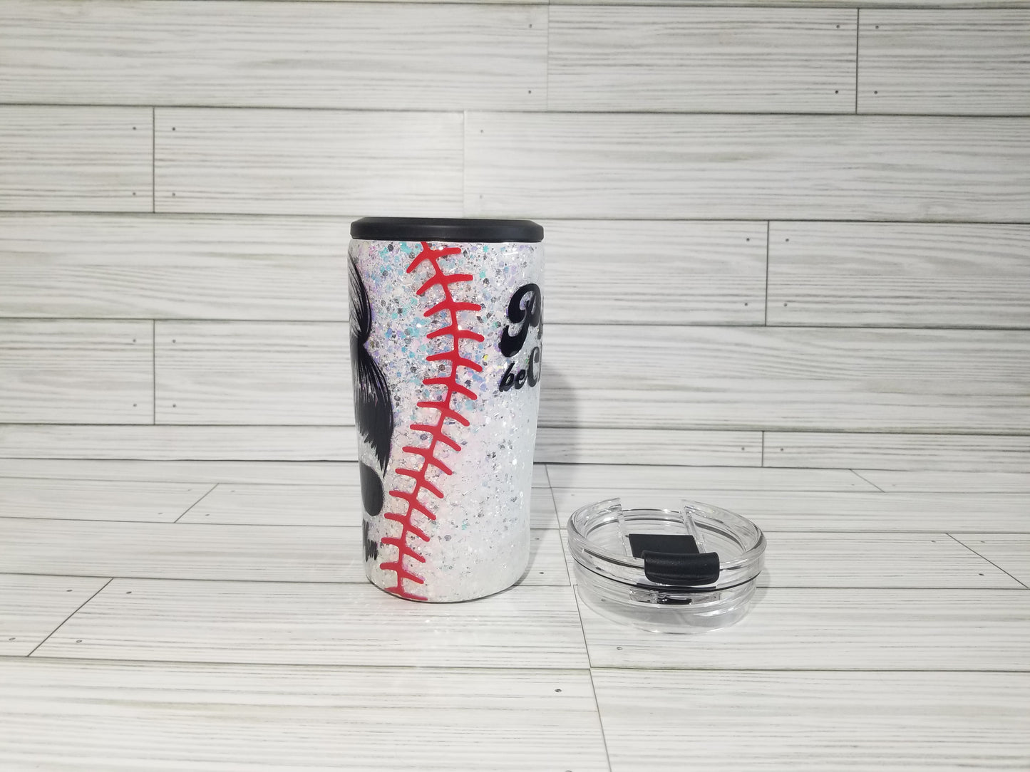 Pitches be Crazy Baseball Mom Tumbler