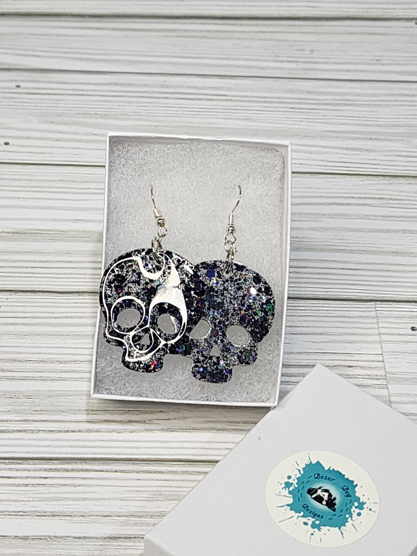 Skull Dangle Earrings