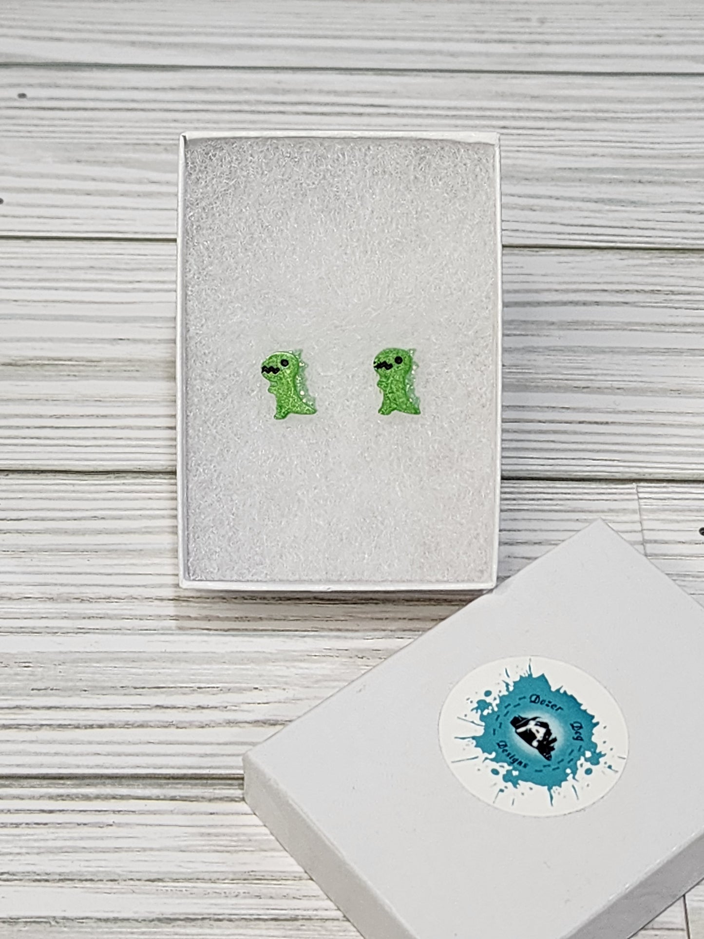 Tiny Dino Stud Earrings