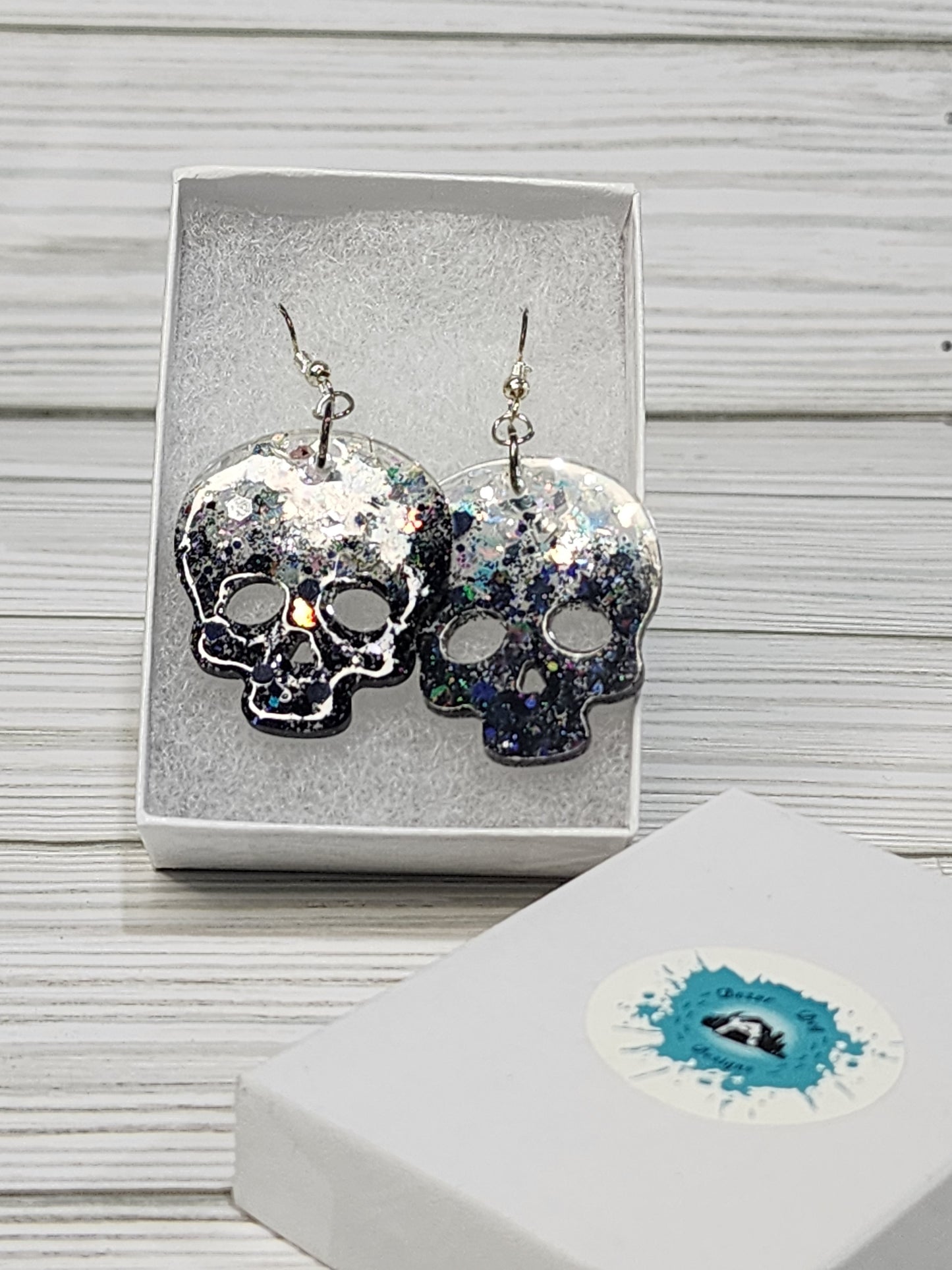 Skull Dangle Earrings