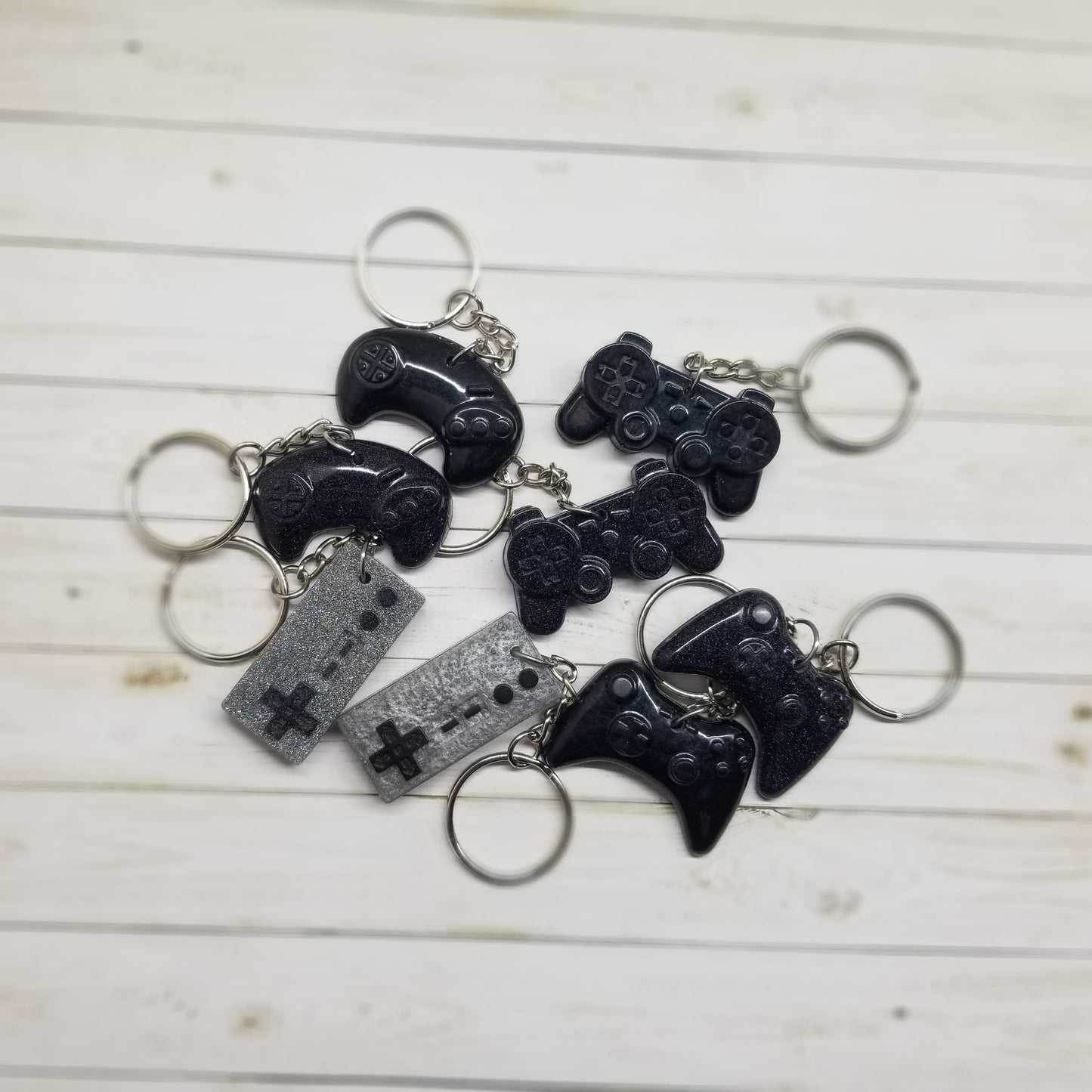 Game Controller Resin Keychain
