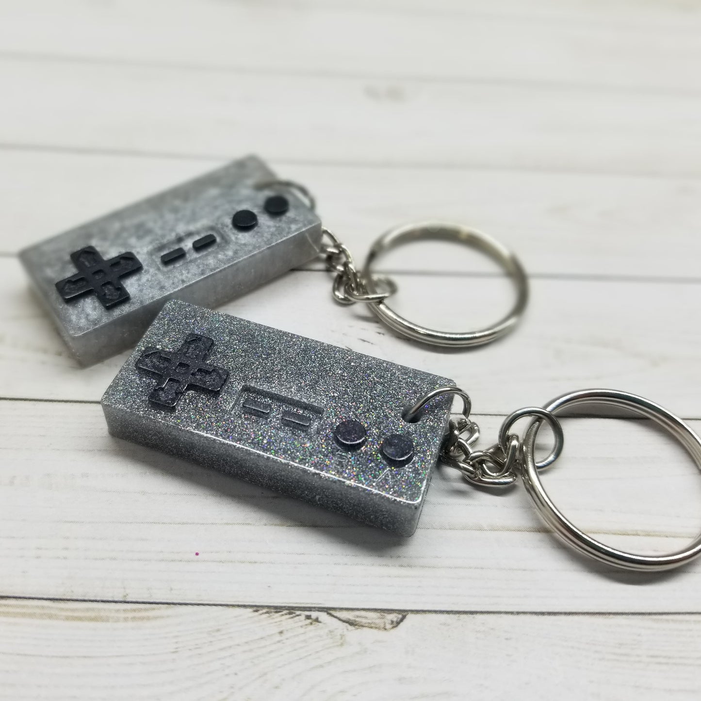 Game Controller Resin Keychain