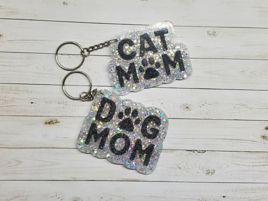 Custom Dog Mom / Cat Mom Christmas Ornament