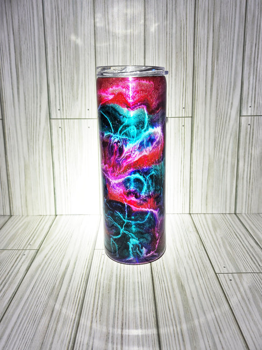 Electric Alcohol Ink Tumbler