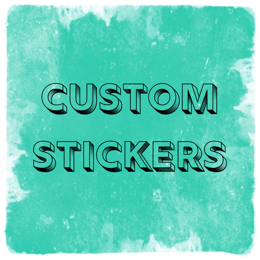 CUSTOM Waterproof Sticker