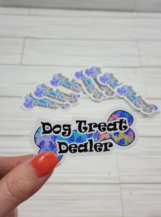 Dog Treat Dealer Waterproof Sticker