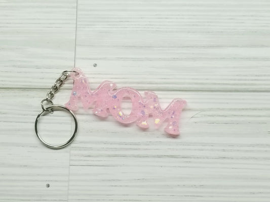 Custom Mom Keychain