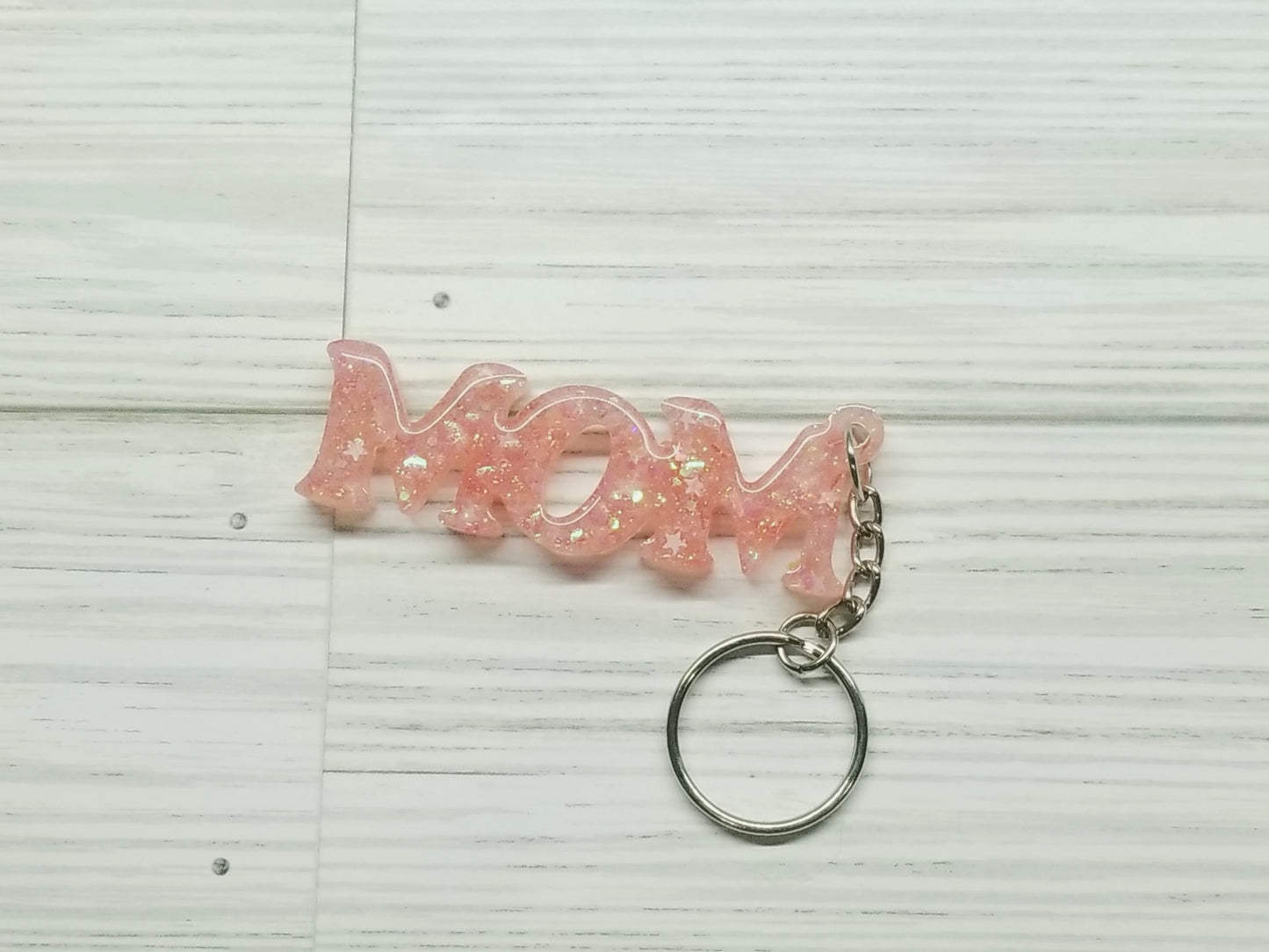 Custom Mom Keychain