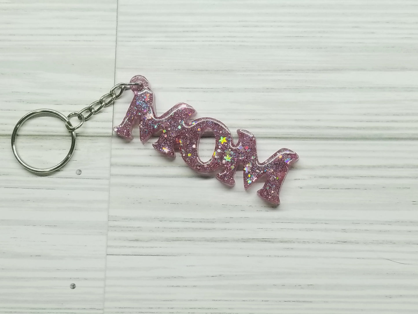 Custom Mom Keychain