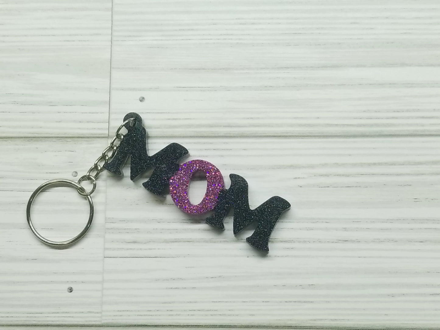 Custom Mom Keychain