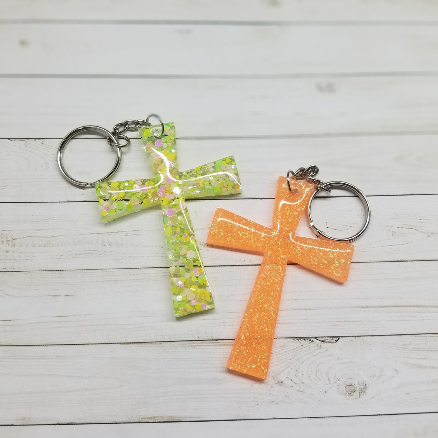 Custom Cross Keychain