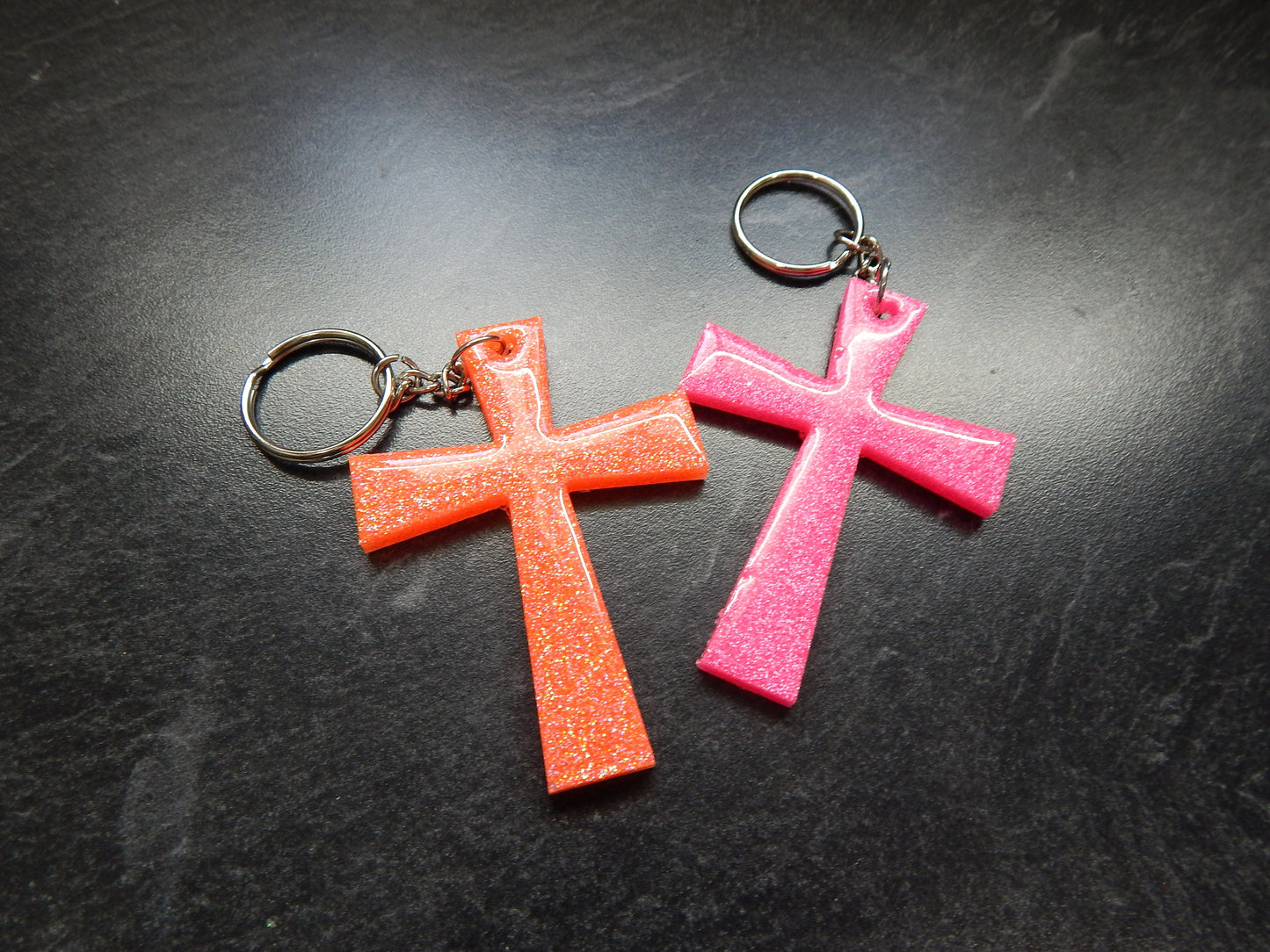 Custom Cross Keychain