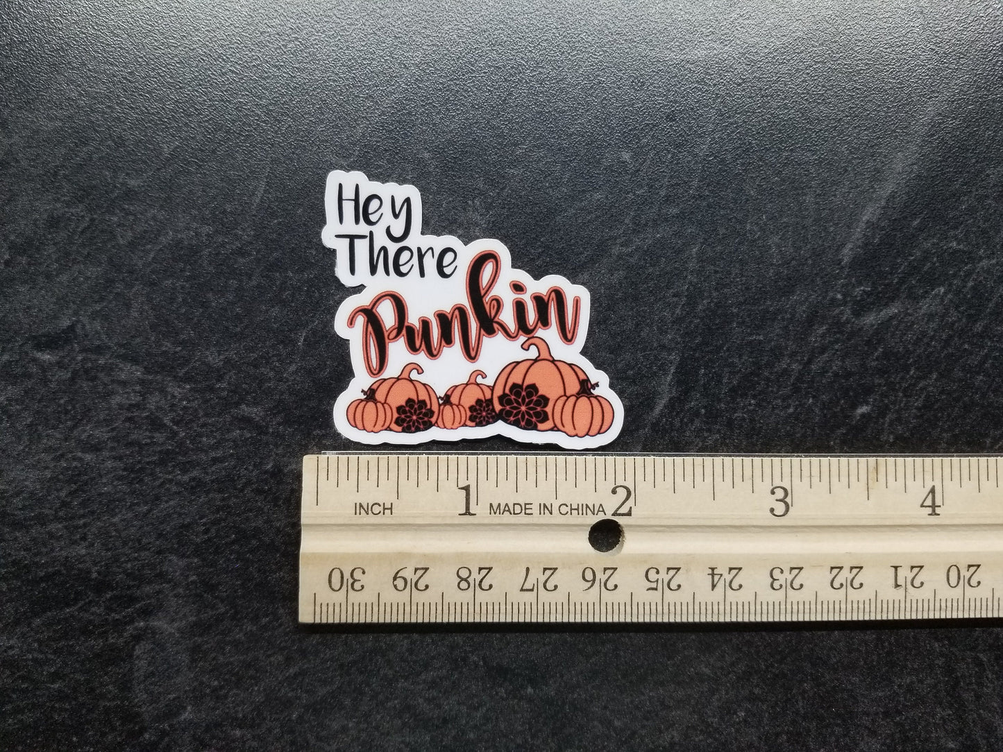 Hey There Punkin' Waterproof Sticker