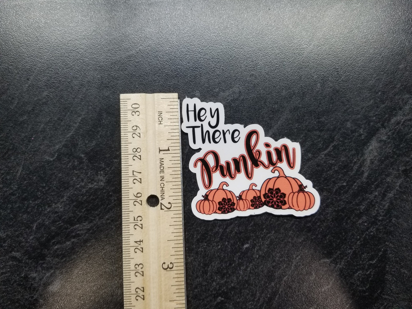 Hey There Punkin' Waterproof Sticker