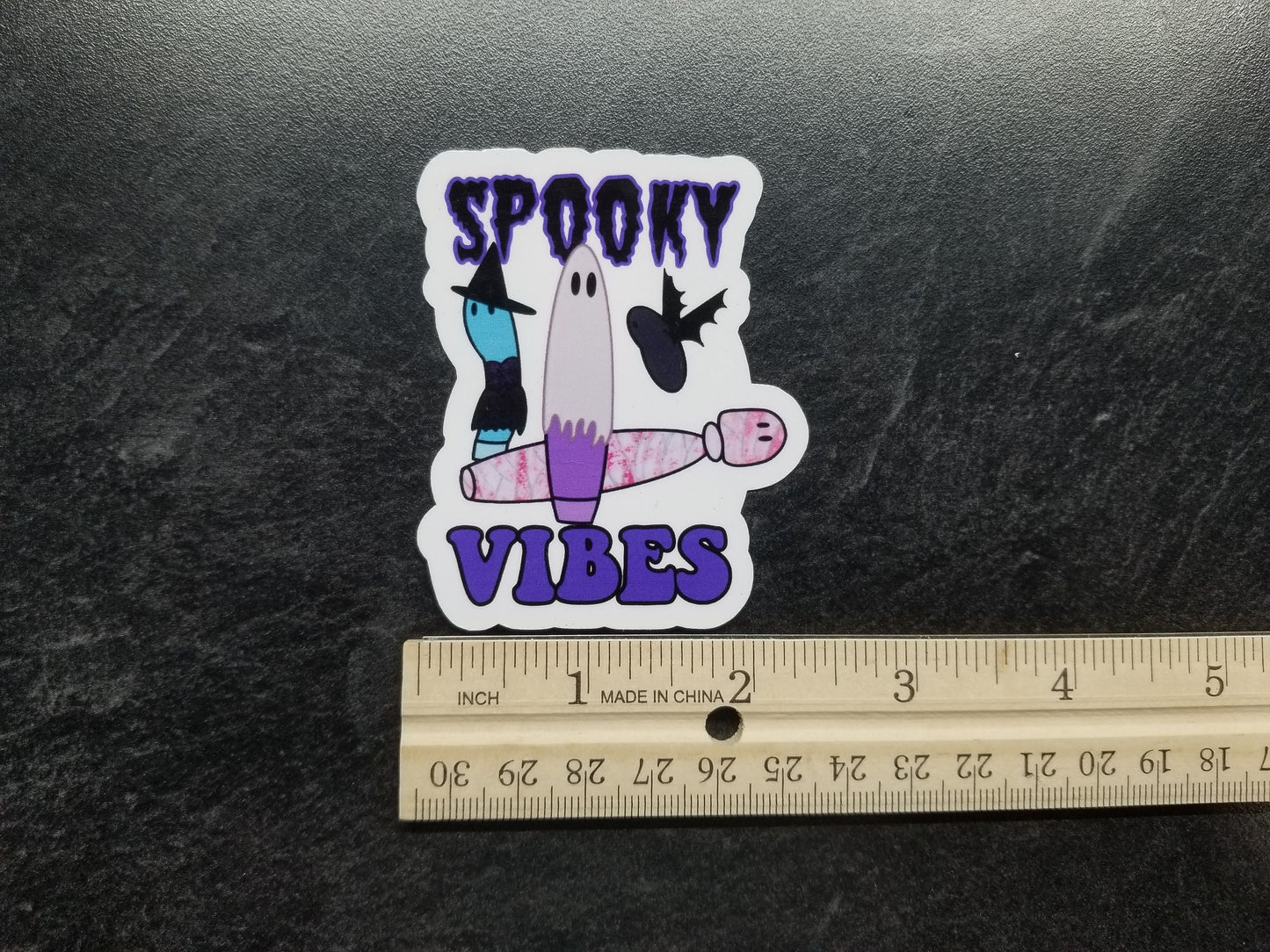 Spooky Vibes NSFW Waterproof Sticker