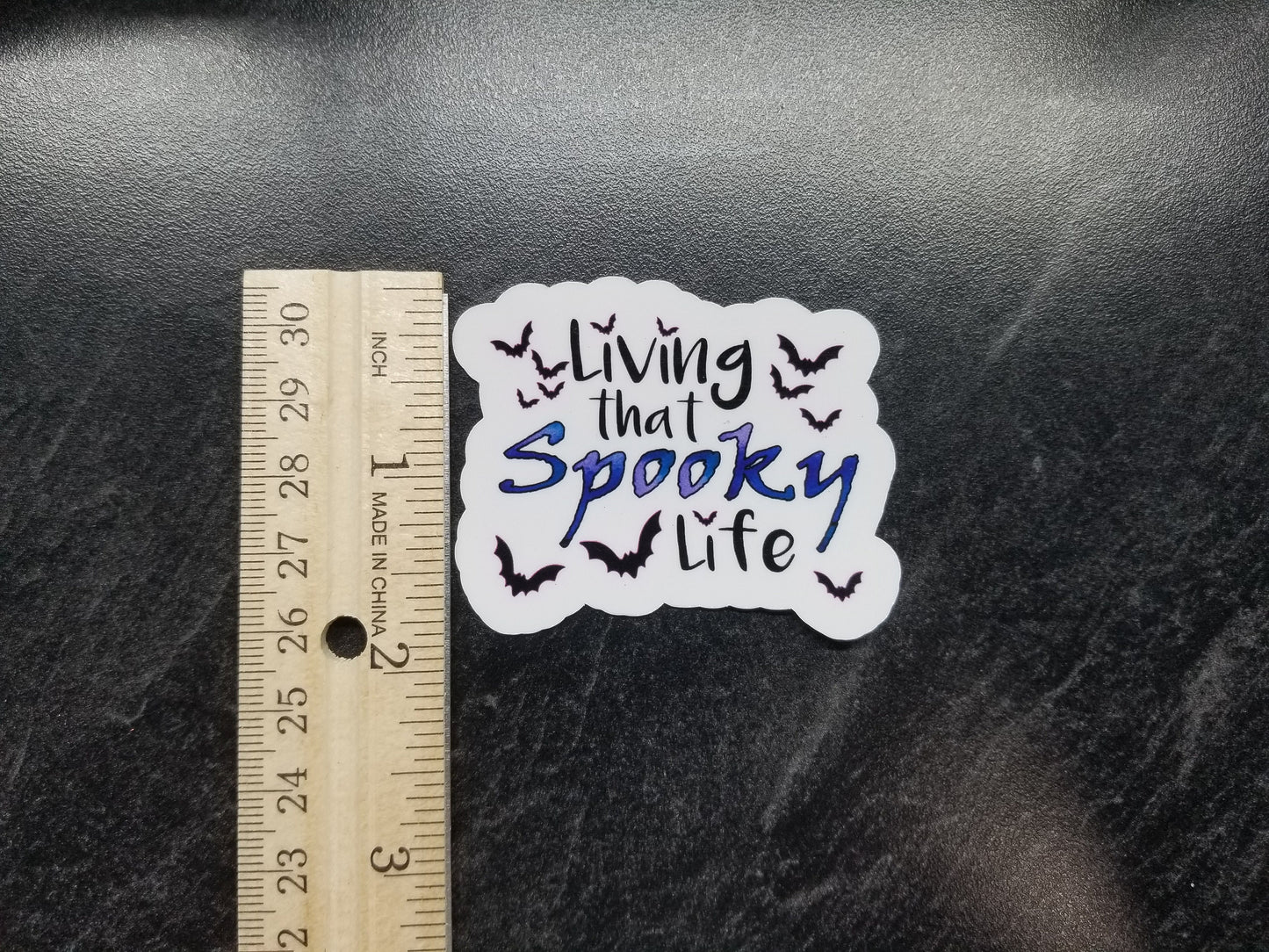 Spooky Life Waterproof Sticker