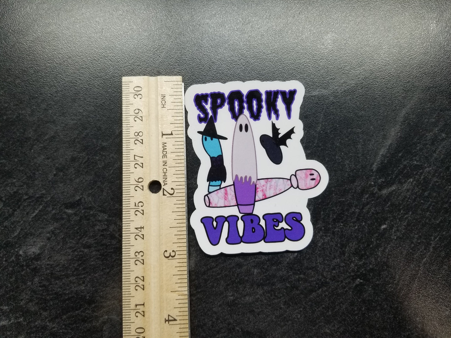 Spooky Vibes NSFW Waterproof Sticker