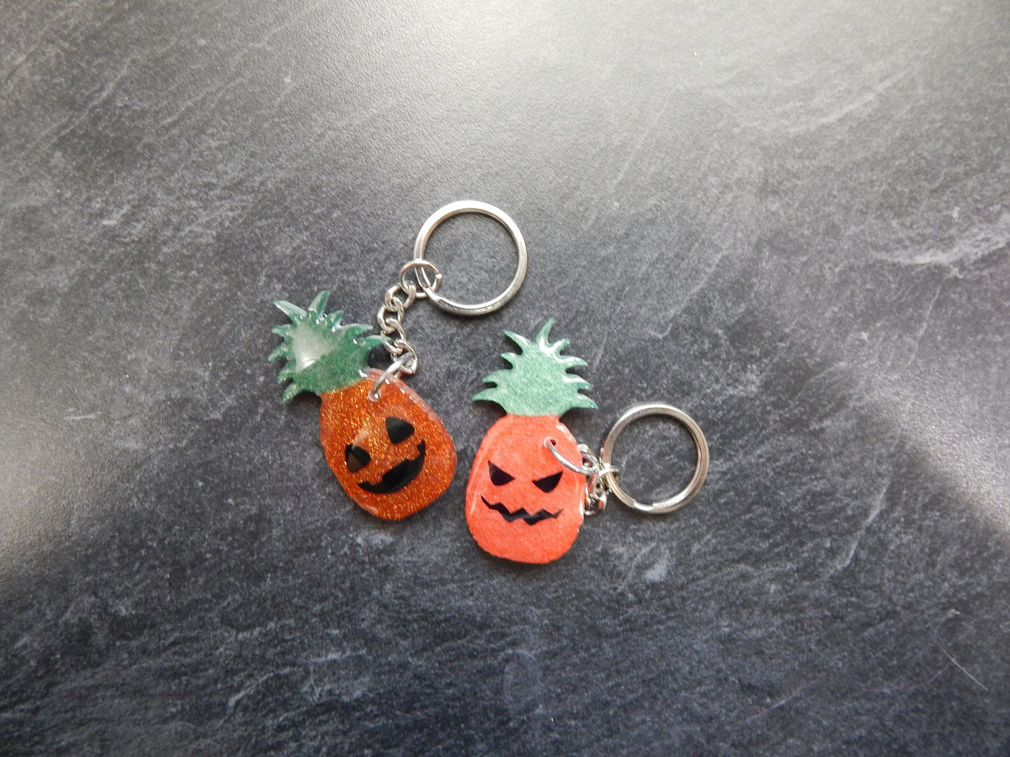 Custom Little Pineapple or Pumpkin Keychain