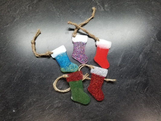 Custom Stocking Christmas Ornament