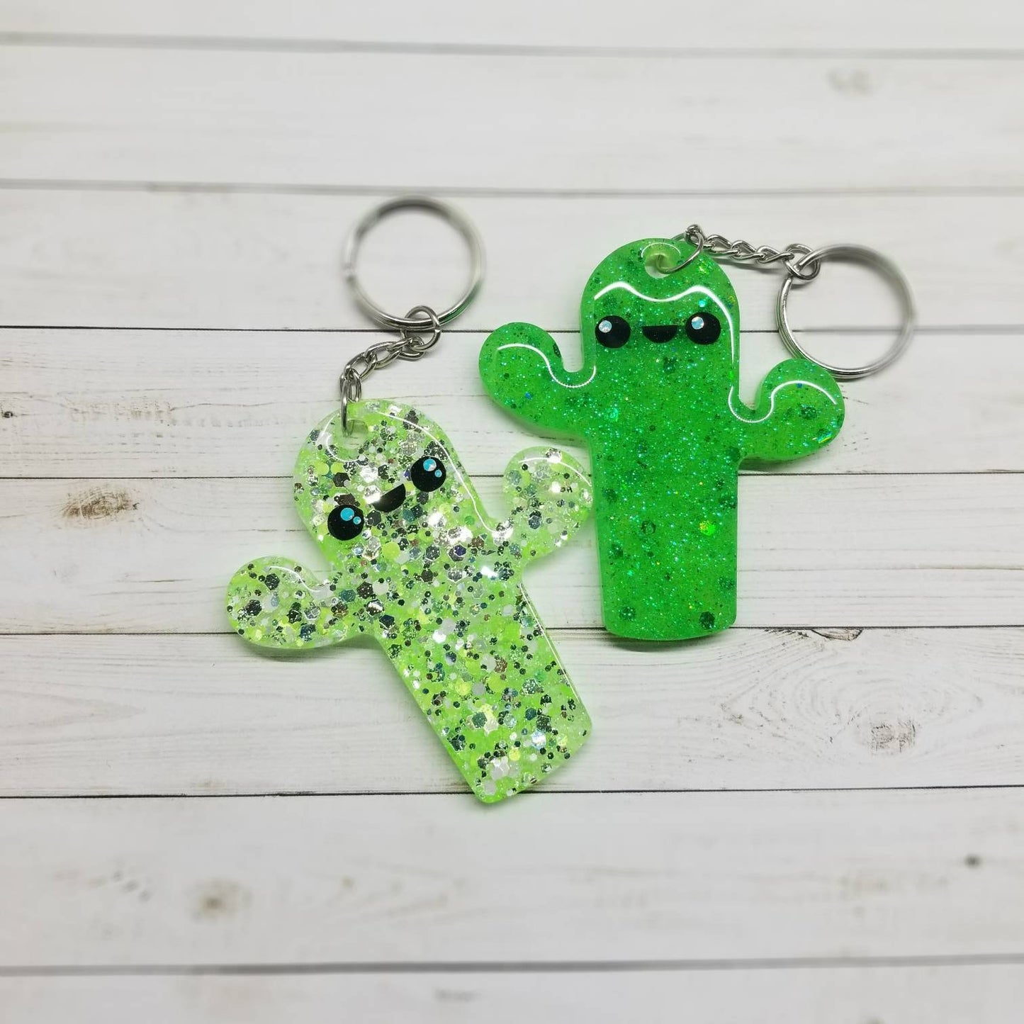 Cute Cactus Kawaii Keychain