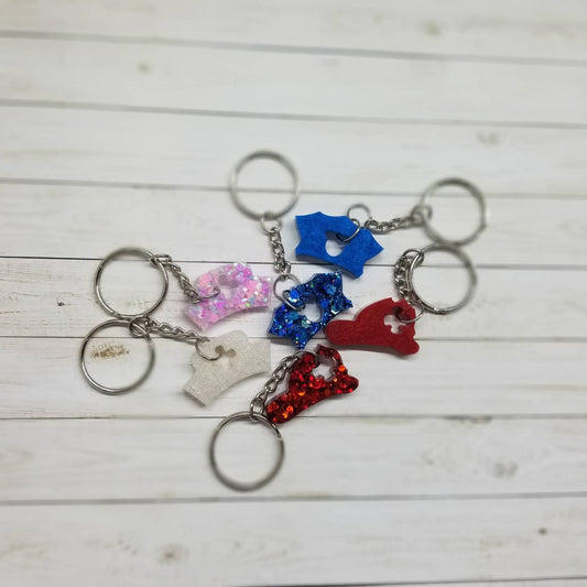 First Responder Hats Keychains